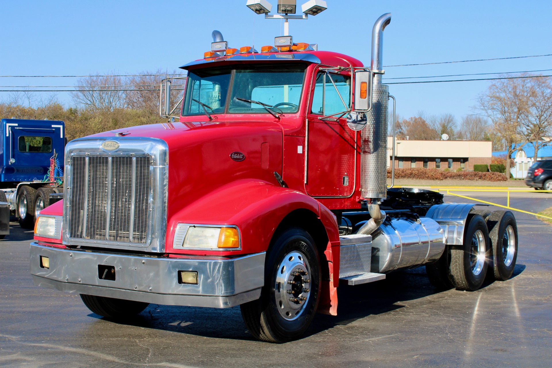 Used 1998 Peterbilt 377 Day Cab - CAT 3406 475 HP - 18 Speed Manual For ...