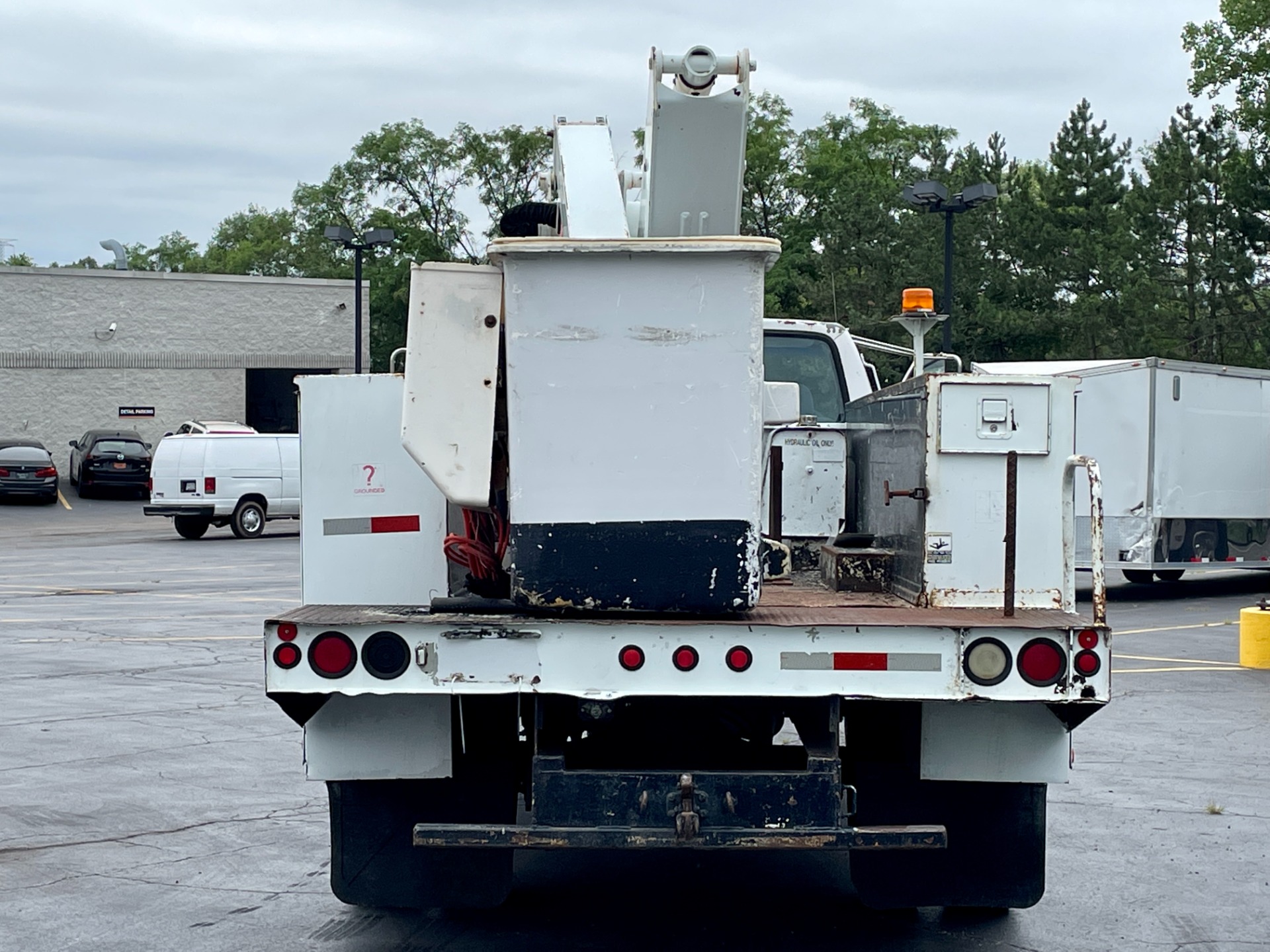 Used 1999 Ford F800 w/Altec TA40 40 Boom with Lift Bucket-LOW MILES! For  Sale (Sold) | Midwest Truck Group Stock #17665