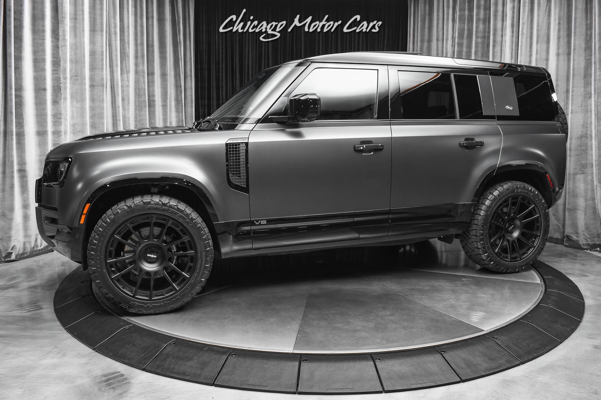 Used 2023 Land Rover Defender 110 Carpathian Edition Suv 22 Rotiform Wheels Nitto Ridge